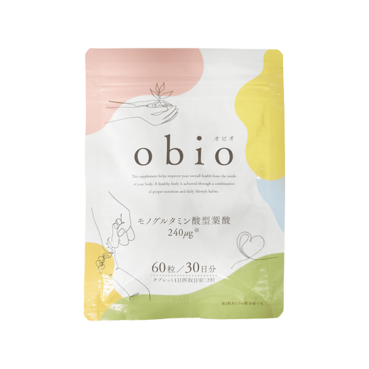 Obio – Folate Supplement for Pregnancy & Breastfeeding (by Pregnancy Baby)